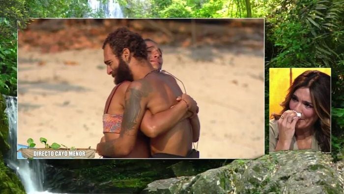 Manuel Cortés y su hermana Alma en Supervivientes