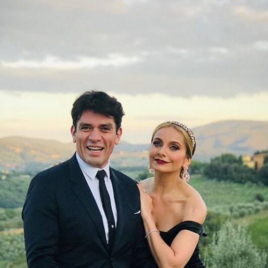 Elizabeth Álvarez y Jorge Salinas