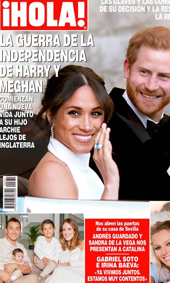 Gabriel Soto e Irina Baeva portada ¡HOLA! México