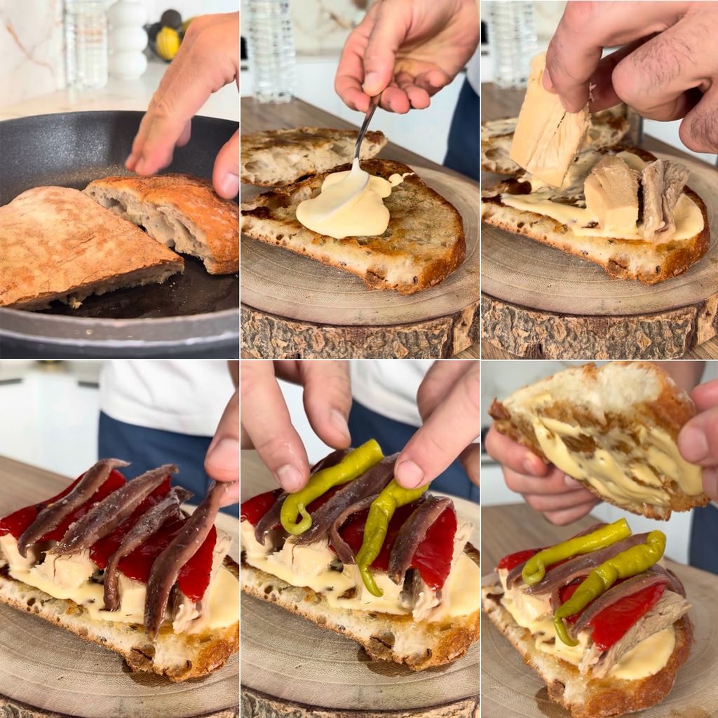 Mayonesa casera, bonito, pimientos, anchoas y piparras: ¿qué puede salir mal?