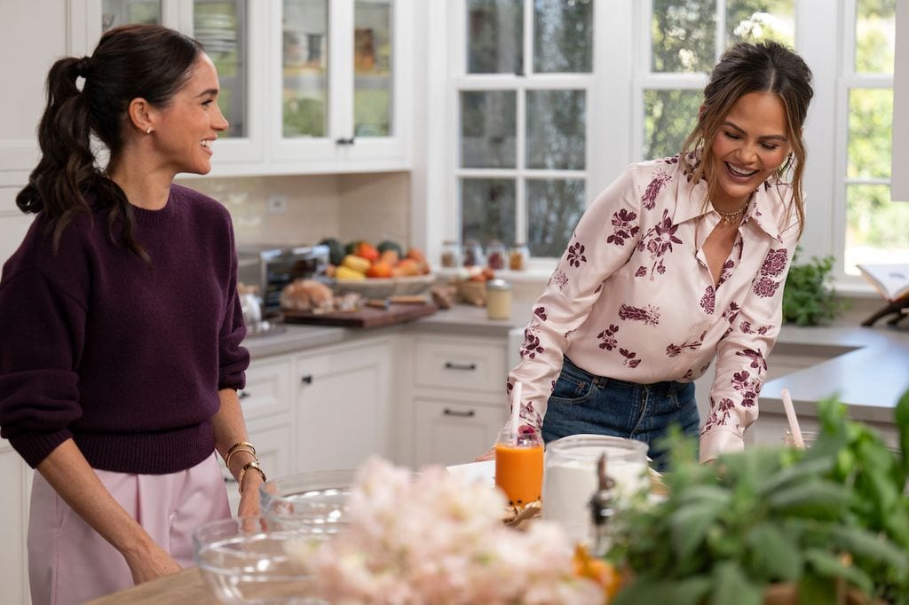 Chrissy Teigen pasó un buen rato junto a Meghan Markle 