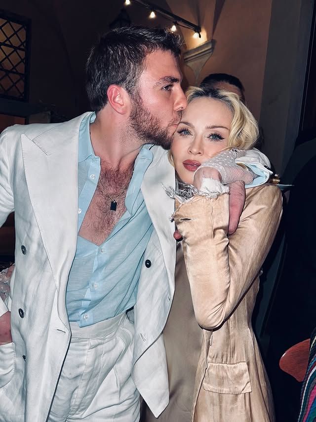 Madonna y su hijo Rocco