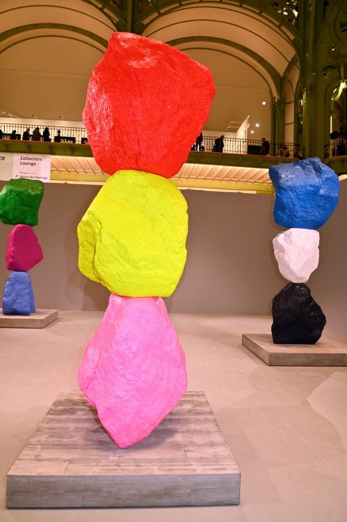 Ugo Rondinone en Art Basel París 2025. 
