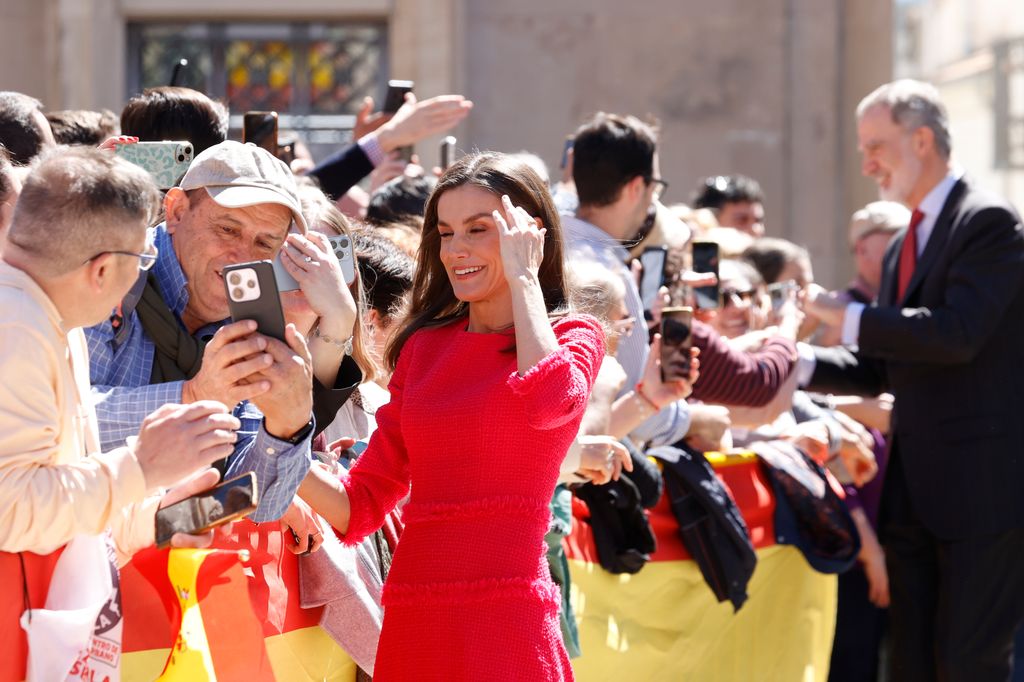 Los Reyes Felipe y Letizia en Jaen
