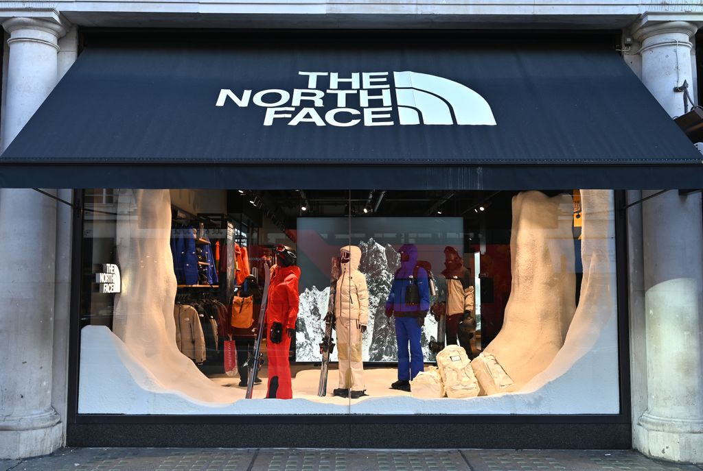 Vista exterior de una tienda de The North Face en Regent Street (Londres), la marca que nació como una pequeña tienda de montaña y cuyo fundador acabaría dedicando su fortuna a proteger la naturaleza