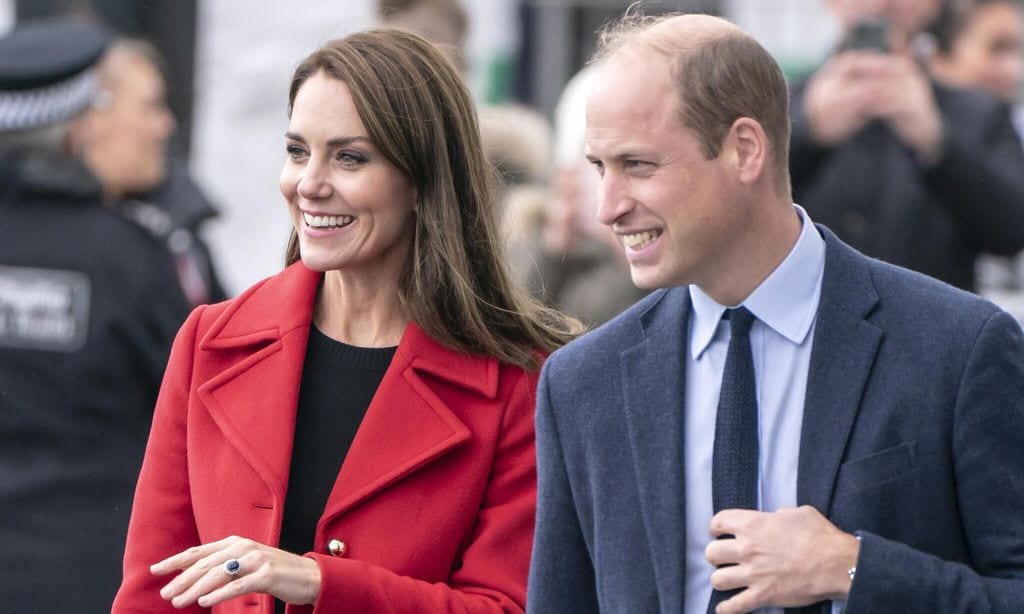 prince and princess of wales visit wales for first time with new titles