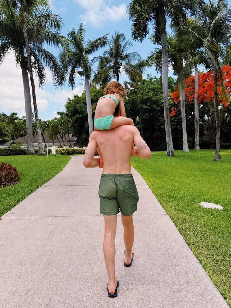 Edurne y David de Gea, vacaciones en familia