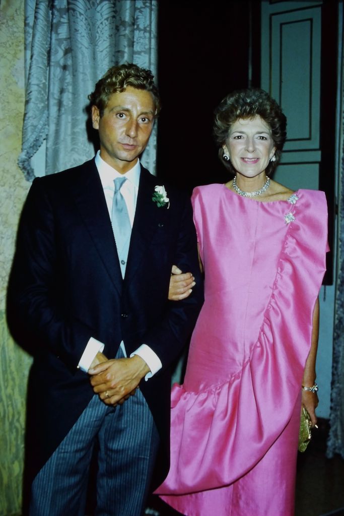 Boda de Desiree Lequio di Assaba, bisnieta de Alfonso XIII, con el conde Oddone Tournon.