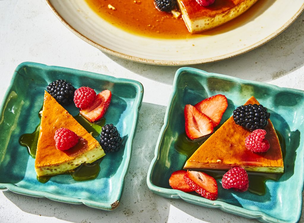 Flan napolitano.