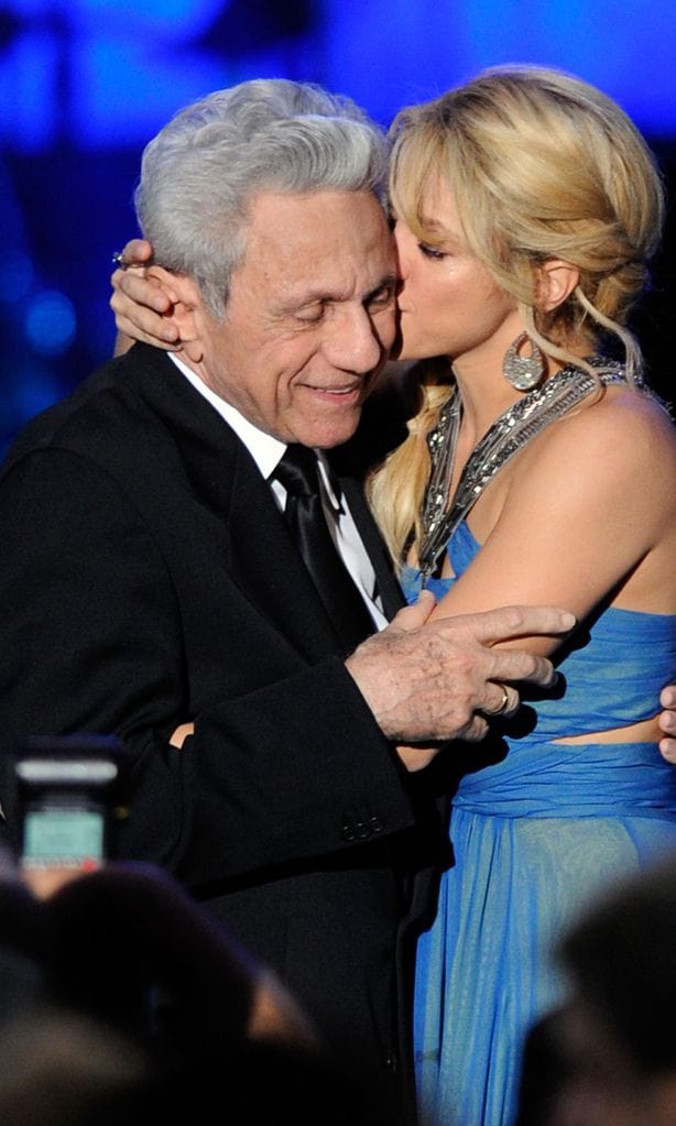 Shakira y su papá