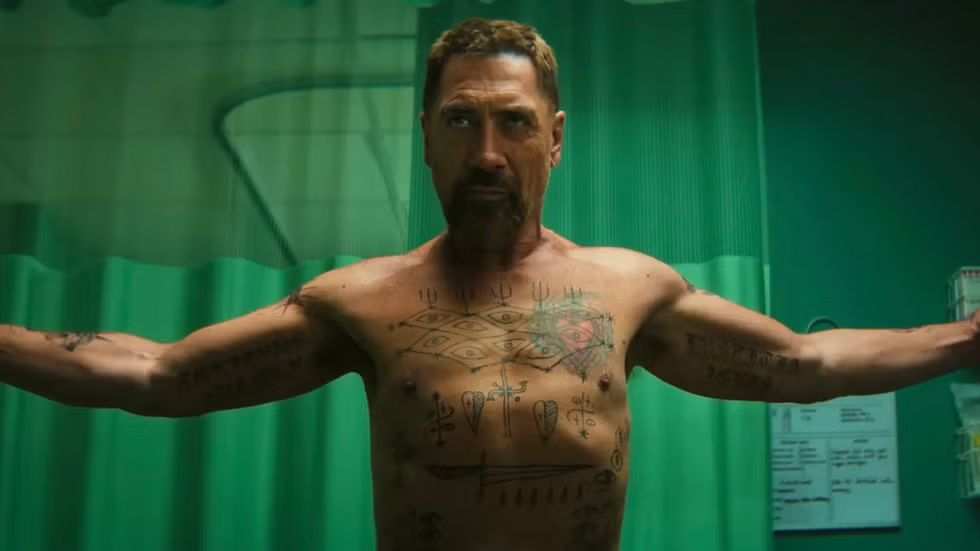 El personaje de Bardem en una imagen desafiante