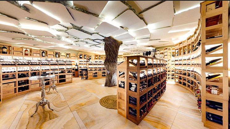 Bodega del restaurante Coque