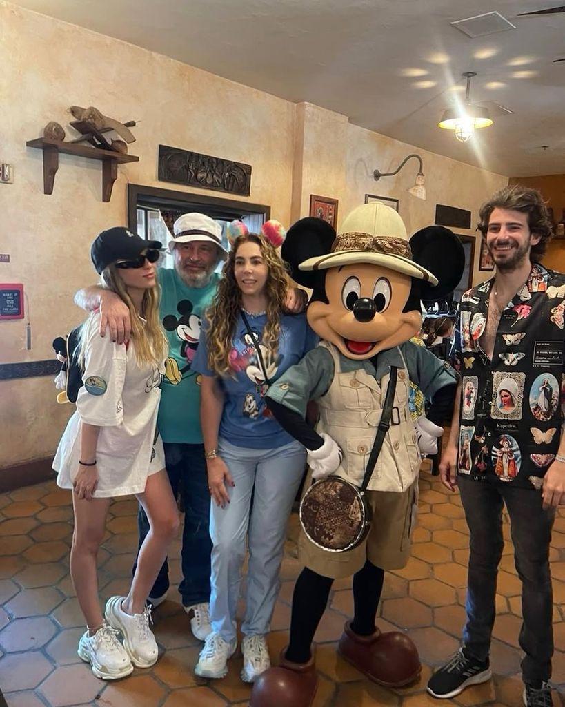 Hace una semana, la cantante repitió un viaje a Disney con su familia por su cumpleaños 