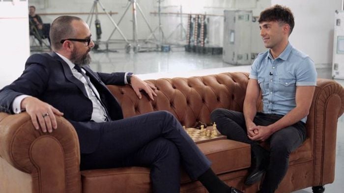 Risto Mejide entrevista a El Mago Pop