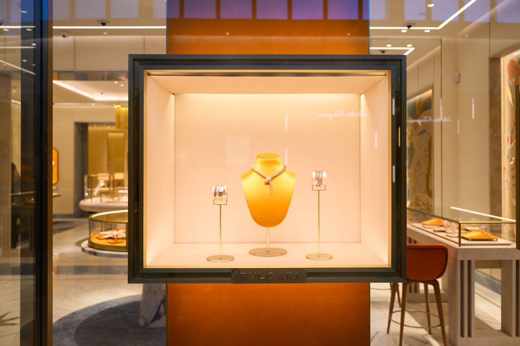 La herencia de la Maison se ve reflejada en cada espacio de la boutique. 