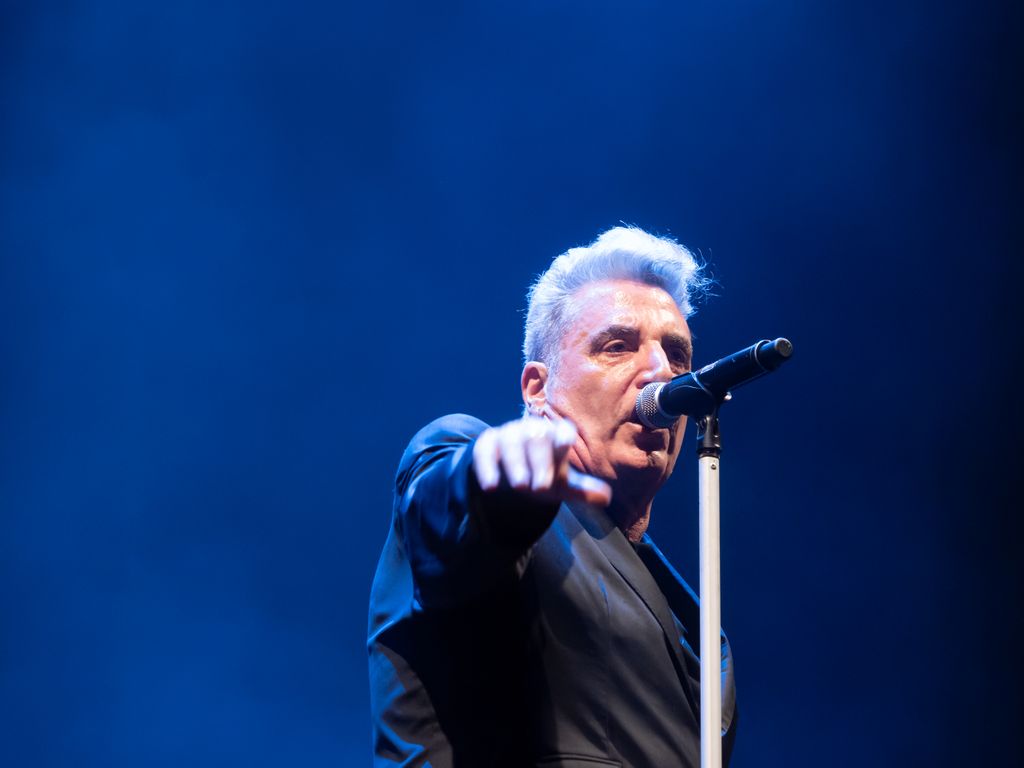 El intérprete en un concierto hace tres años