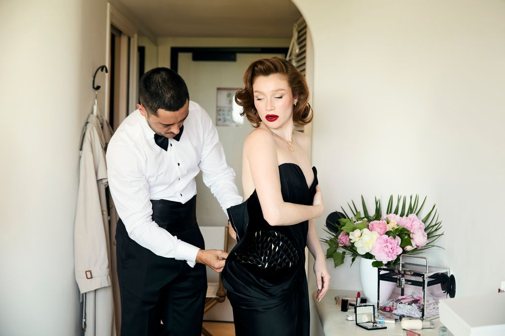 La influencer Rocío López en el Festival de Cannes