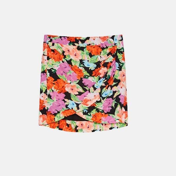 falda pareo bershka