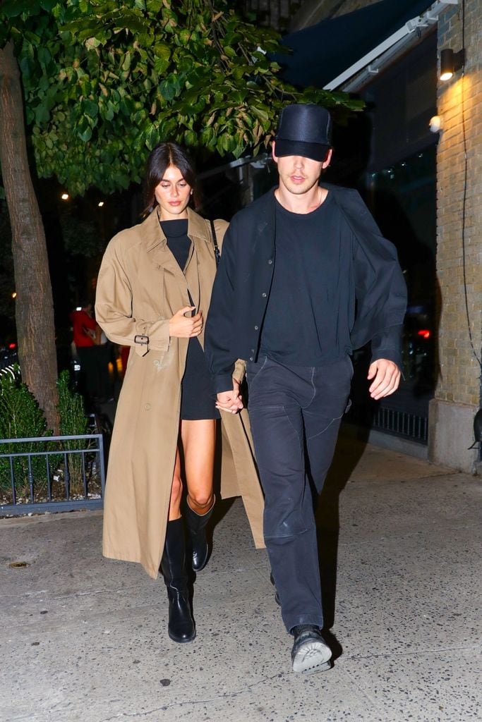 Kaia Gerber y Austin Butler en las calles de Nueva York