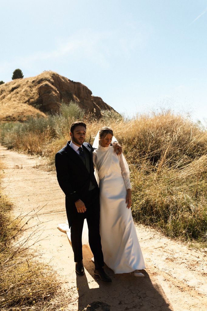 Boda de Marta en Taracena finales verano