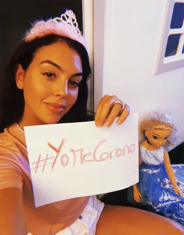 Georgina Rodríguez dona 20.000 euros para buscar la vacuna de la COVID-19