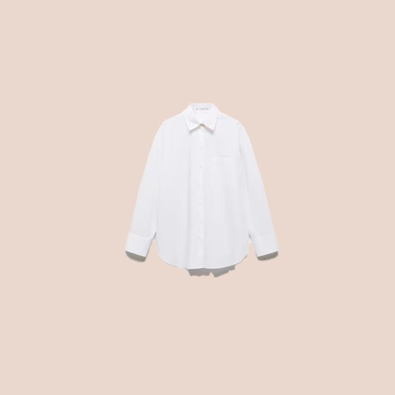 Camisa blanca de Mango