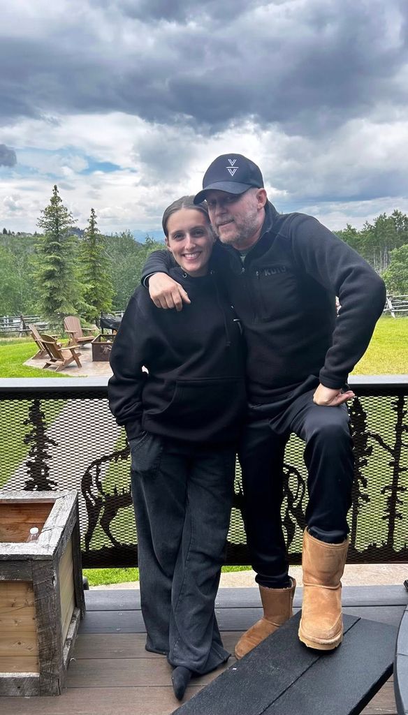 Brandon Blackstock con su hija Savannah en una de sus últimas fotos conocidas.