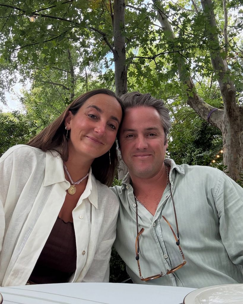 Lucía Pombo y su marido, Álvaro López Huerta
