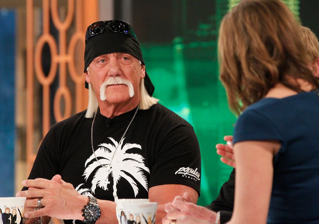  Hulk Hogan en una entrevista en "The View", en 2016.