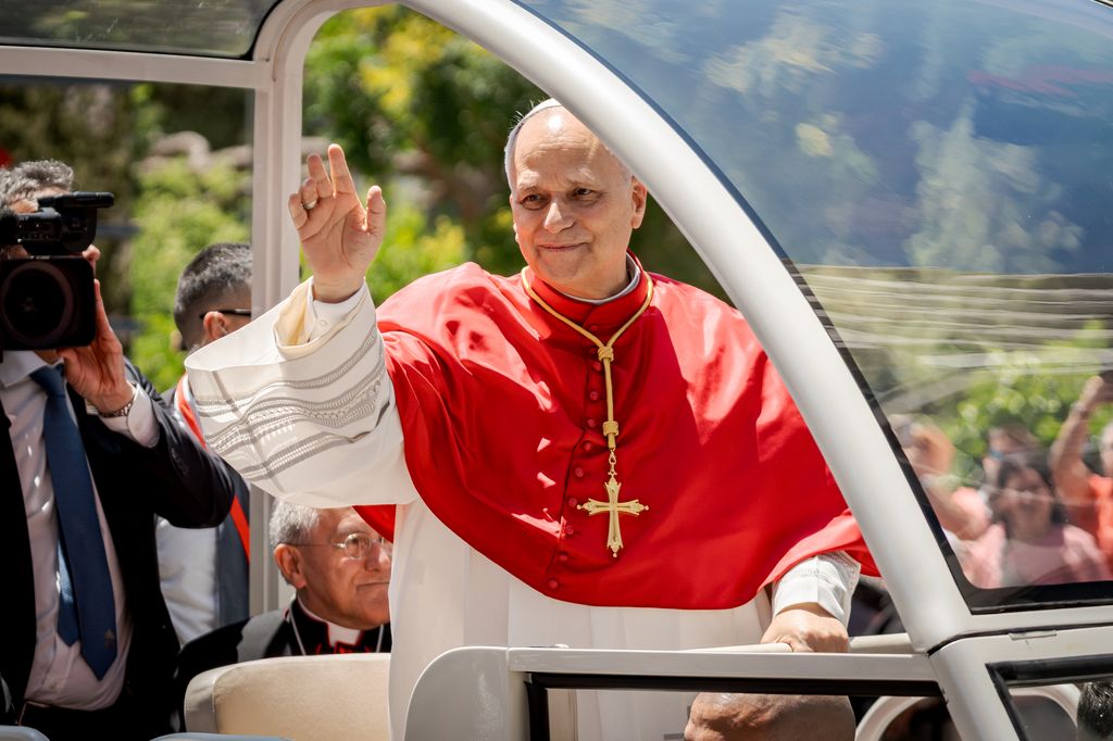 Primer recorrido en el papamóvil