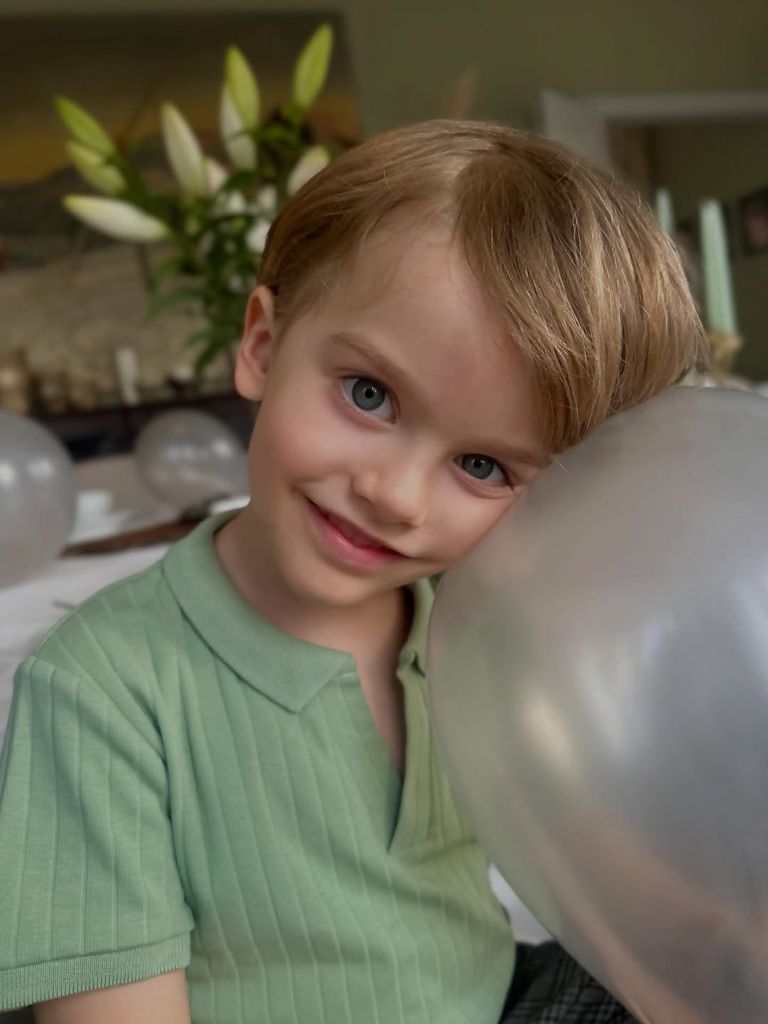Imagen de Julian de Suecia con motivo de su quinto cumpleaños