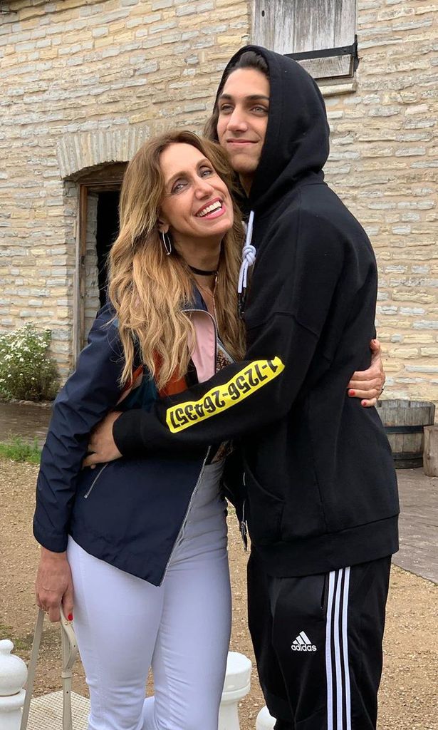 lili estefan y su hijo