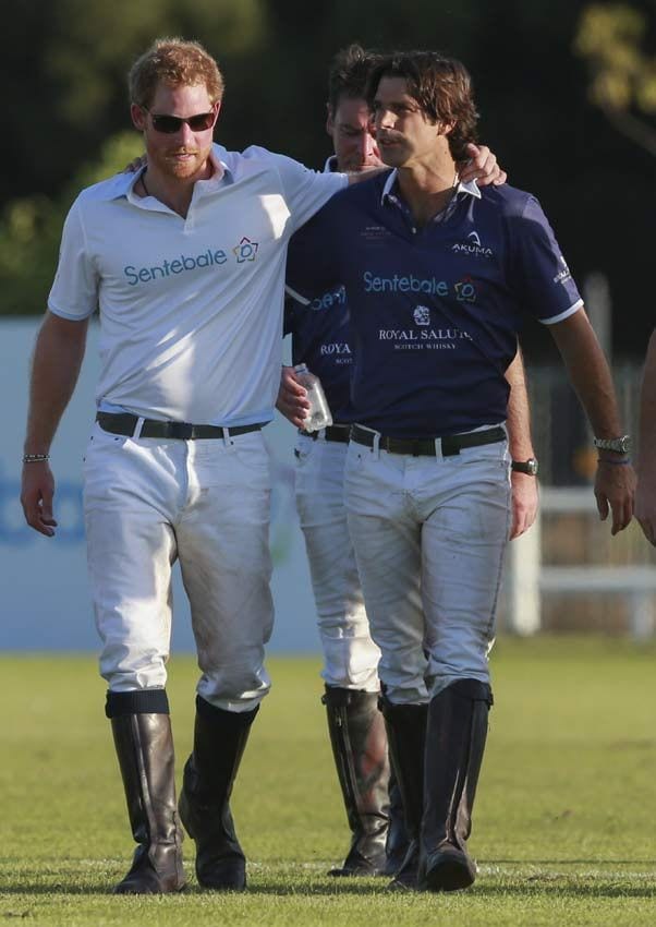 Príncipe Harry y Nacho Figueras
