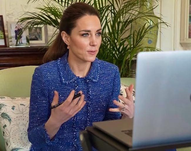Kate Middleton con chaqueta de tweed