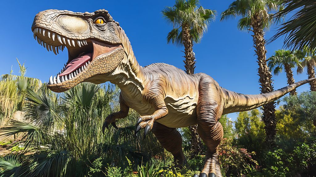 Figura de Dinosaurio a tamaño real