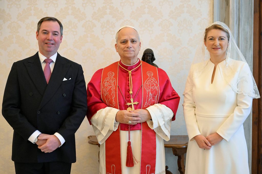 Los Grandes Duques recibidos por el Papa León