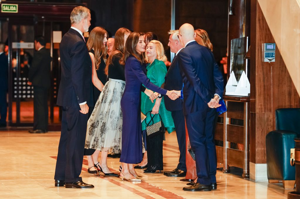La Familia Real en el concierto de los Premios Princesa de Asturias 2024