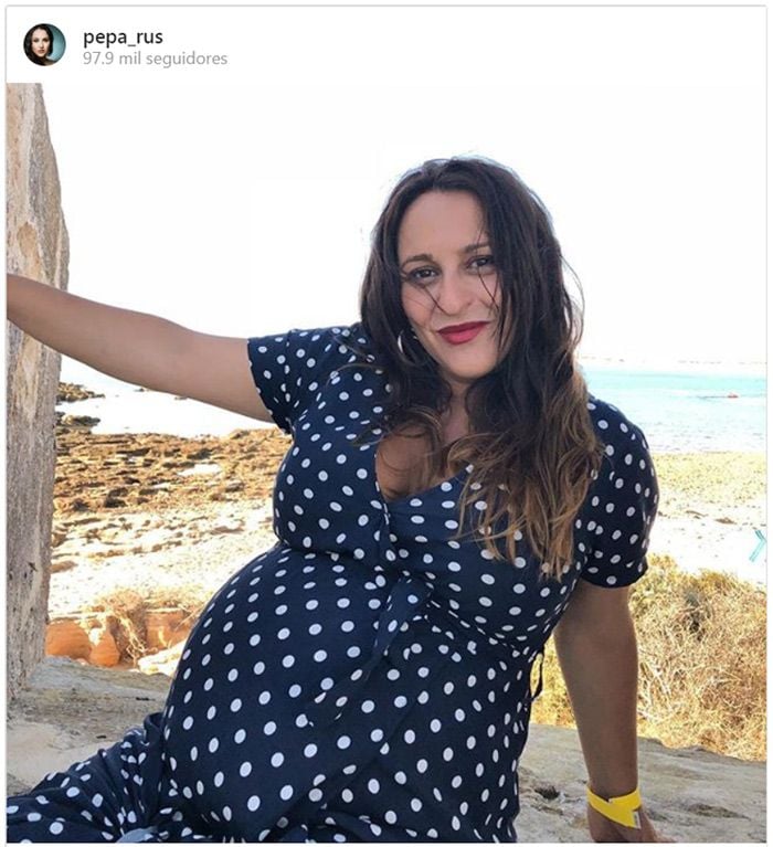 Pepa Rus, embarazada de su primer hijo