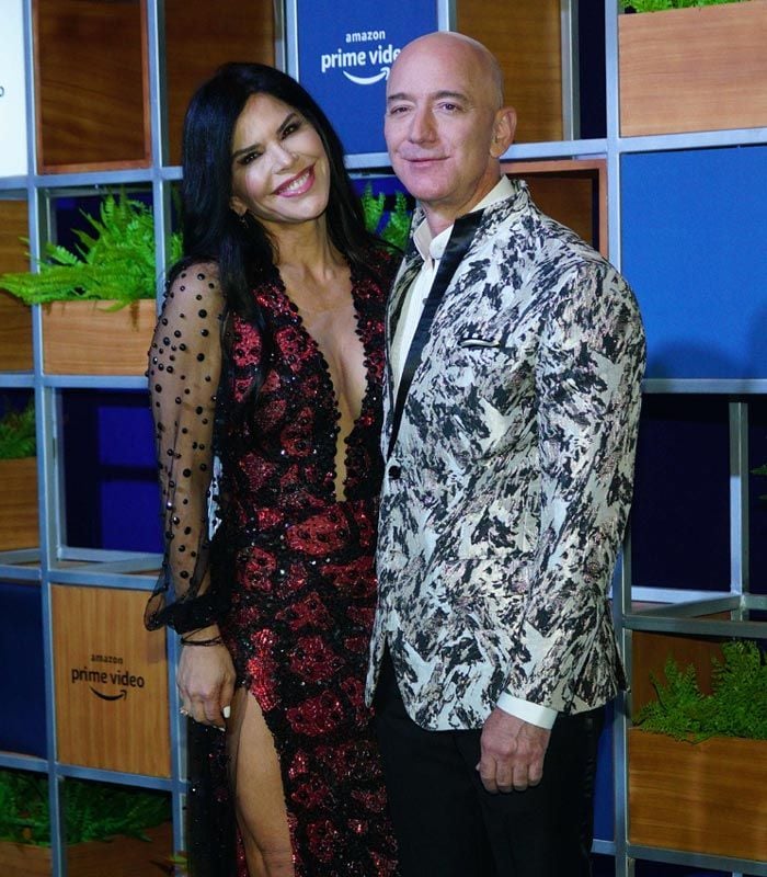 Jeff Bezos y Lauren Sanchez