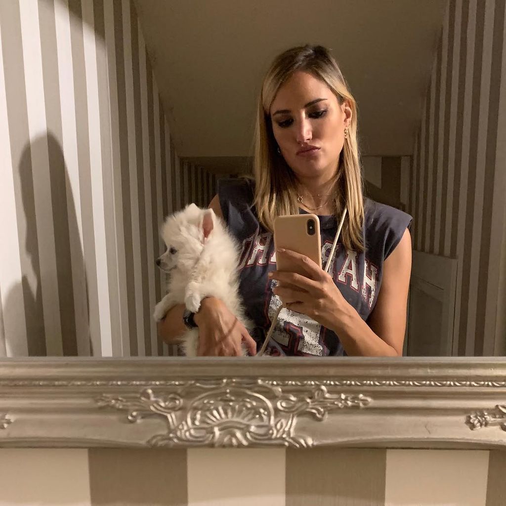Alba Carrillo y el truco de interiorista para ampliar y dar luz a sus pasillos