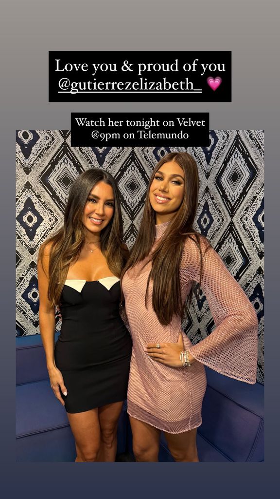Lina Luaces comparte su encuentro con Elizabeth Gutiérrez