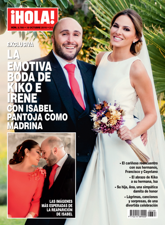 La boda de Kiko Rivera e Irene Rosales fue el 7 de octubre de 2016 en  Hacienda Los Parrales en Sanlúcar la Mayor, Sevilla y ¡HOLA! la llevó en exclusiva