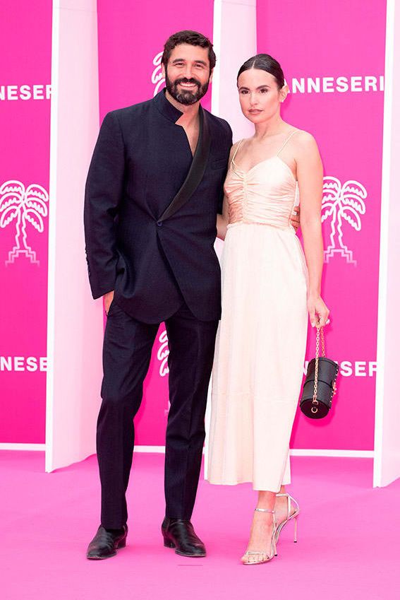 Verónica Echegui y Alex García 