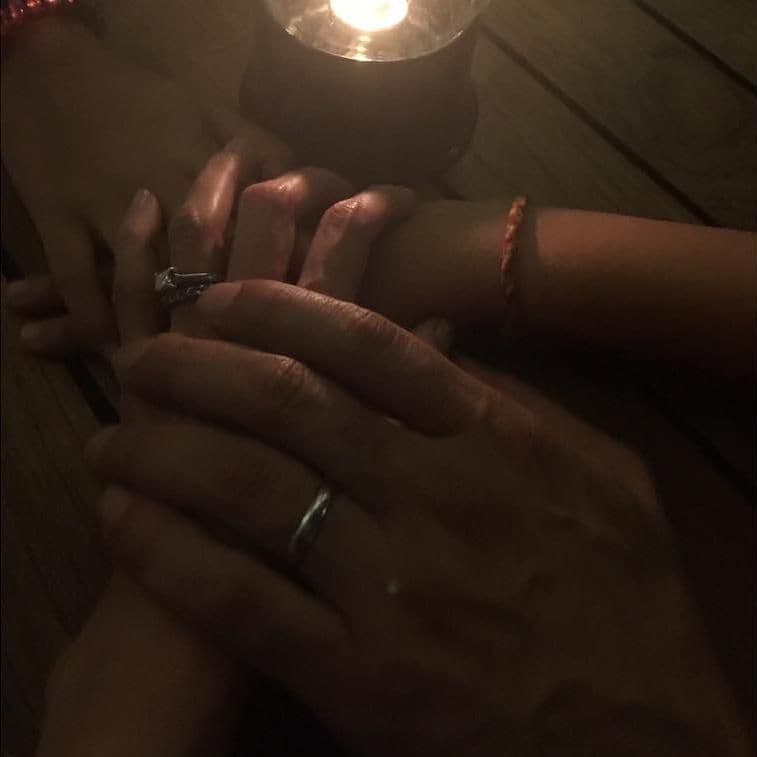 Karla Martínez y su esposo Emerson Peraza