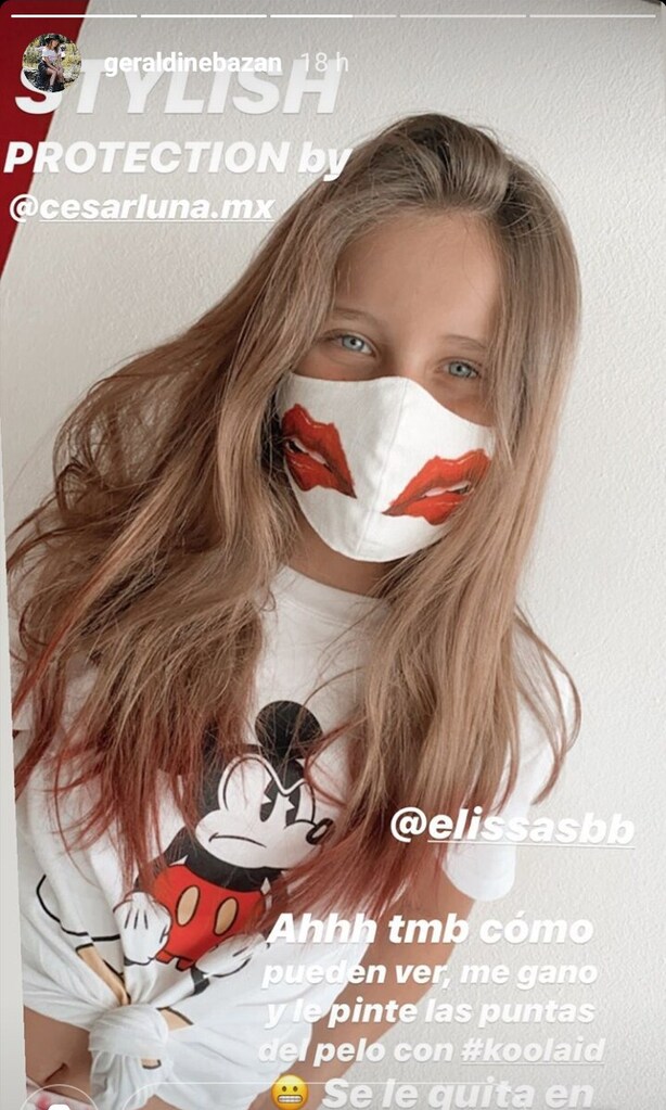 Elissa Marie, la hija mayor de Gabriel Soto y Geraldine Bazán