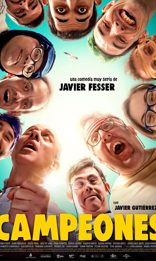 cartel pel cula campeones