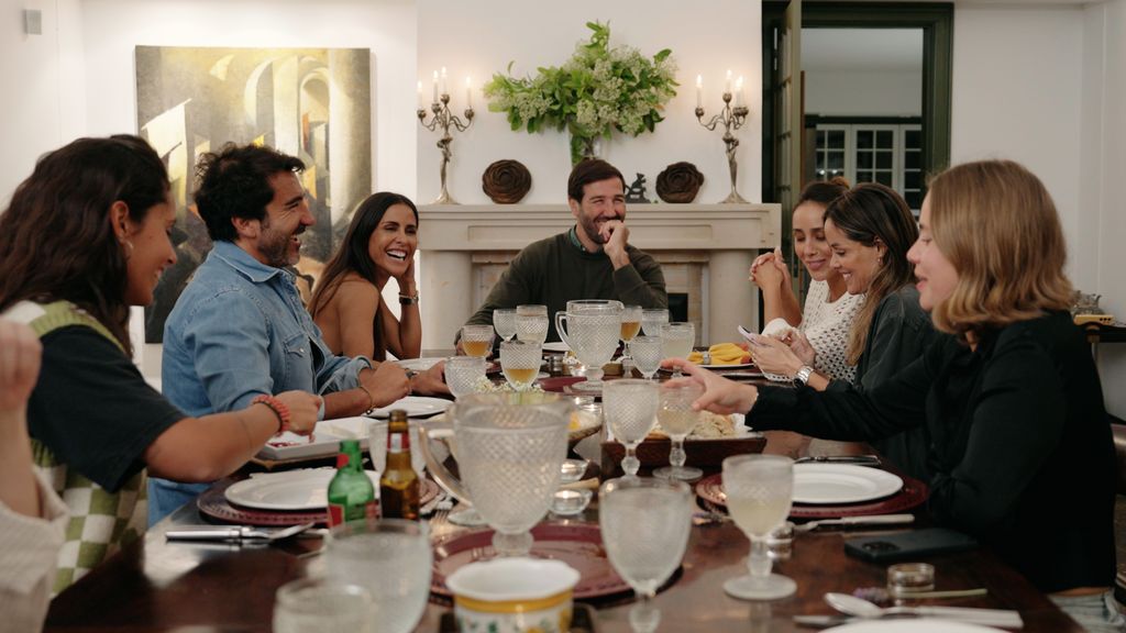Carolina Patrocínio en una cena