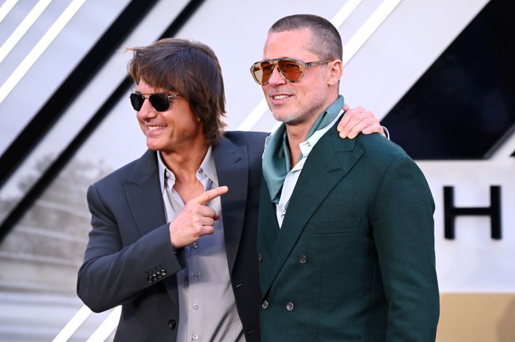 Tom Cruise acudió a la premier en Londres de la película F1: The Movie, protagonizada por Brad Pitt.