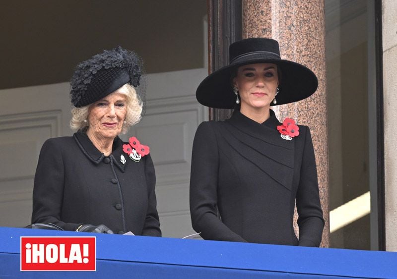 Reina Camilla y Kate Middleton, princesa de Gales
