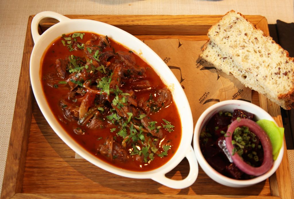 Restaurante Kuchnia by Marcin de cocina contemporánea polaca, en Bydgoszcz.